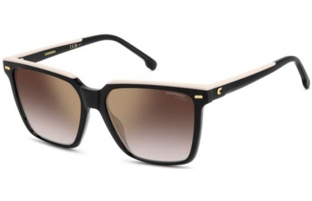 Lunettes de soleil - Carrera - CARRERA 3069/S - 0WM (YK) BLACK BEIGE // BURGUNDY GRADIENT GOLD MIRROR