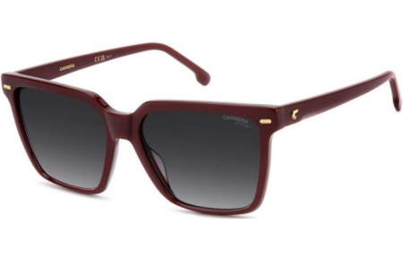 Lunettes de soleil - Carrera - CARRERA 3069/S - LHF (9O) BURGUNDY // DARK GREY GRADIENT
