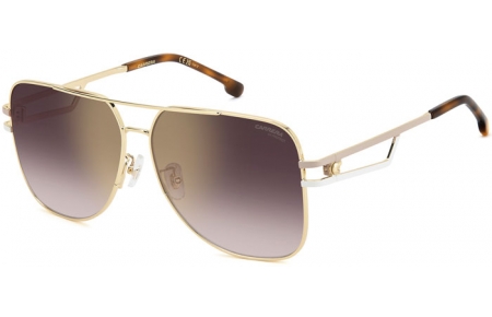 Gafas de Sol - Carrera - CARRERA 3100/S - 24W (YK) GOLD BEIGE // BURGUNDY GRADIENT GOLD MIRROR