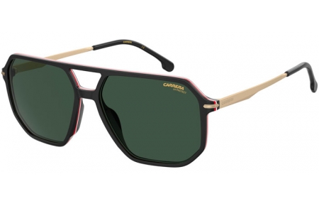 Sunglasses - Carrera - CARRERA 324/S - 807 (QT) BLACK // GREEN
