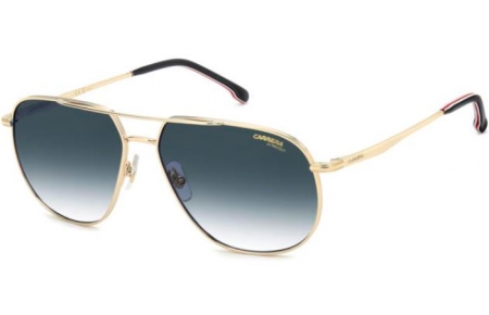 Sunglasses - Carrera - CARRERA 363/S - OIT (08) BLACK RED GOLD // DARK BLUE GRADIENT