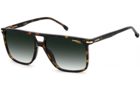 Lunettes de soleil - Carrera - CARRERA 366/S - 086 (9K) DARK HAVANA // GREEN GRADIENT