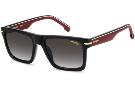 Gafas de Sol - Carrera - CARRERA 378/S - OIT (9O) BLACK RED // DARK GREY GRADIENT