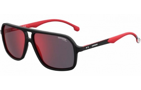 Gafas de Sol - Carrera - CARRERA 8035/SE - 003 (AO) MATTE BLACK // RED MULTILAYER