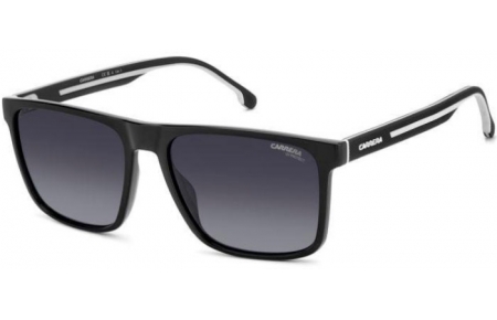 Gafas de Sol - Carrera - CARRERA 8064/S - 80S (9O) BLACK WHITE // DARK GREY GRADIENT