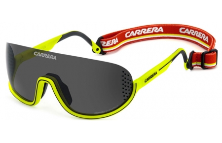 Gafas de Sol - Carrera - CARRERA EYEDRA - 2V7 (IR) MATTE YELLOW // DARK GREY
