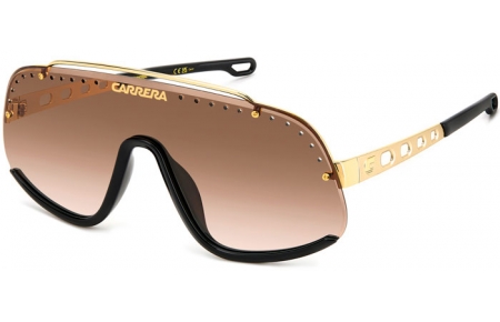 Sunglasses - Carrera - FLAGLAB 16 - FG4 (86) BROWN GOLD // BLACK BROWN GREEN GRADIENT ANTIREFLECTION