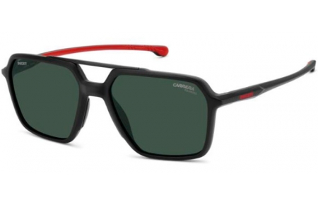 Sunglasses - Carrera - CARRERA DUCATI CARDUC 042/S - 003 (UC) MATTE BLACK // GREEN POLARIZED