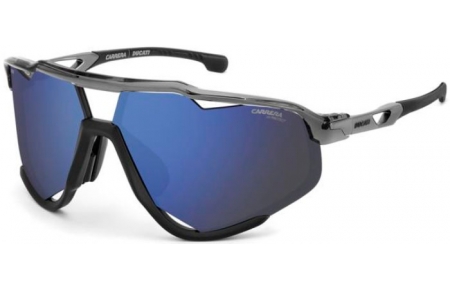 Sunglasses - Carrera - CARRERA DUCATI CARDUC 055/S - KB7 (XT) GREY // BLUE SKY MULTILAYER