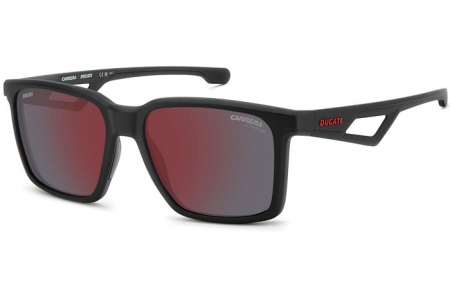 Gafas de Sol - Carrera - CARRERA DUCATI CARDUC 065/S - 003 (H4) MATTE BLACK // RED MIRROR POLARIZED