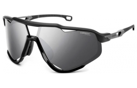 Lunettes de soleil - Carrera - CARRERA DUCATI CARDUC PANIGALE - 807 (0T) BLACK // GREY MIRROR SILVER ANTIREFLECTION