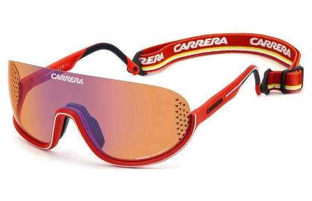 Gafas de Sol - Carrera - CARRERA EYEDRA - 0Z3 (DP) MATTE RED // ORANGE MULTILAYER BLUE
