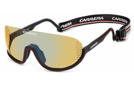 Gafas de Sol - Carrera - CARRERA EYEDRA - BLX (HW) MATTE BLACK RED // YELLOW
