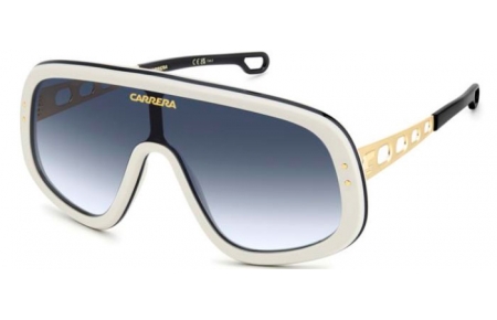 Sunglasses - Carrera - FLAGLAB 17 - B4E (08) WHITE GOLD // DARK BLUE GRADIENT