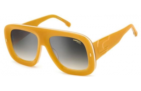 Sunglasses - Carrera - FLAGLAB 18 - 001 (IC) YELLOW // GREY GRADIENT MIRROR SILVER