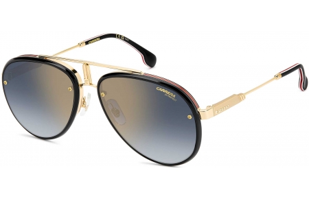 Gafas de Sol - Carrera - CARRERA GLORY - Y11 (1V) GOLD RED // BLUE GRADIENT MIRROR GOLD