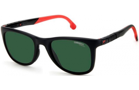 Sunglasses - Carrera - HYPERFIT 22/S - 003 (QT) MATTE BLACK // GREEN