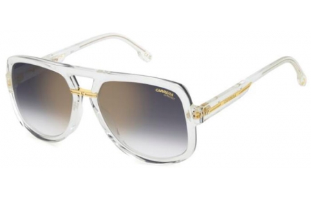 Lunettes de soleil - Carrera - VICTORY C 10/S - REJ (FQ) CRYSTAL // GREY GRADIENT GOLD MIRROR