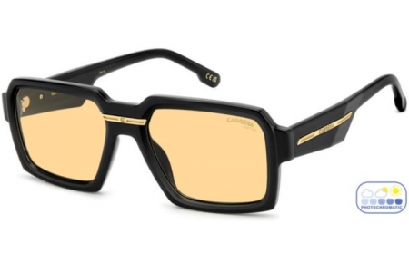 Lunettes de soleil - Carrera - VICTORY C 15/S - 807 (4A) BLACK // YELLOW PHOTOCROMIC ANTIREFLECTION