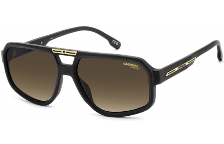 Gafas de Sol - Carrera - VICTORY C 26/S - 003 (86) MATTE BLACK // BLACK BROWN GRADIENT GREEN ANTIREFLECTION