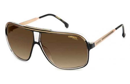 Gafas de Sol - Carrera - GRAND PRIX 3 - 2M2 (HA) BLACK GOLD // BROWN GRADIENT