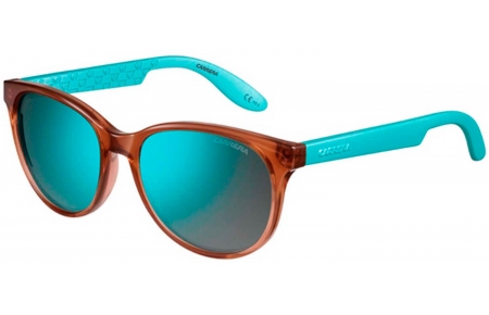 Gafas Junior - Carrera Junior - CARRERINO 12 - MCD  (3U) BEIGE TURQUOISE // KHAKI BLUE MIRROR