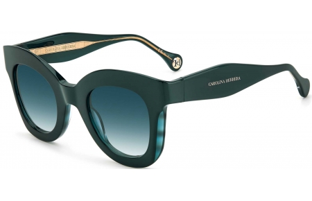 Gafas de Sol - Carolina Herrera - CH 0014/S - 1ED (08) GREEN // DARK BLUE GRADIENT