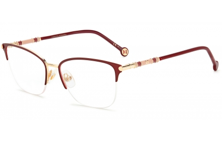 Monturas - Carolina Herrera - CH 0033 - NOA GOLD BURGUNDY