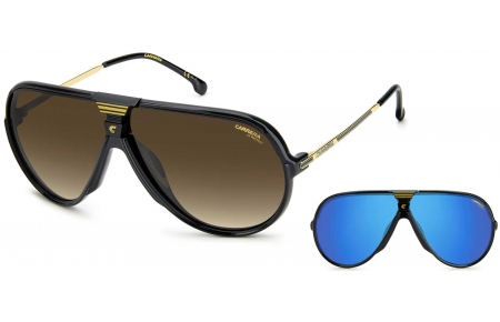 Gafas de Sol - Carrera - CHANGER65 - 807 (HA) BLACK // BROWN GRADIENT