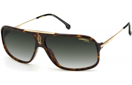Gafas de Sol - Carrera - COOL65 - 086 (9K) DARK HAVANA // GREEN GRADIENT