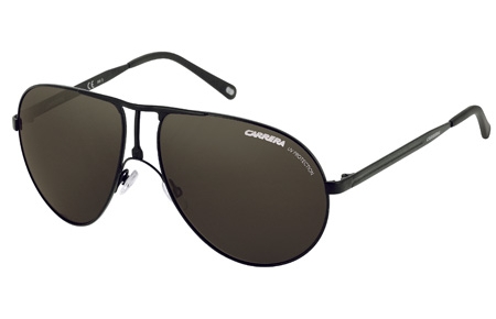 Sunglasses - Carrera - CARRERA 1 - PDE (NR) STEEL MATTE BLACK // BROWN GREY