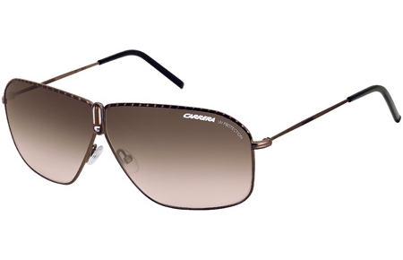 Sunglasses - Carrera - FUNKY - 2K7 (81) METAL BROWN BLACK // BROWN GREY GRADIENT