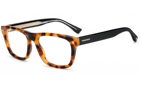 Monturas - Dsquared2 - D2 0021 - 581 HAVANA BLACK