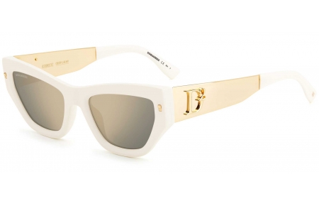 Gafas de Sol - Dsquared2 - D2 0033/S - SZJ (UE) IVORY // GREY IVORY MIRROR