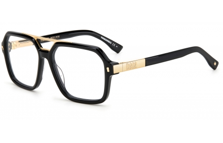 Monturas - Dsquared2 - D2 0035 - 2M2 BLACK GOLD