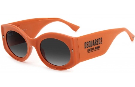 Gafas de Sol - Dsquared2 - D2 0071/S - L7Q (9O) ORANGE // DARK GREY GRADIENT