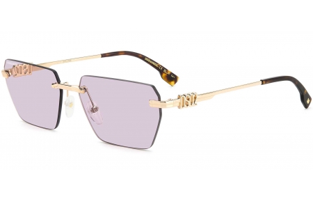 Gafas de Sol - Dsquared2 - D2 0102/S - EYR (UR) GOLD PINK // VIOLET