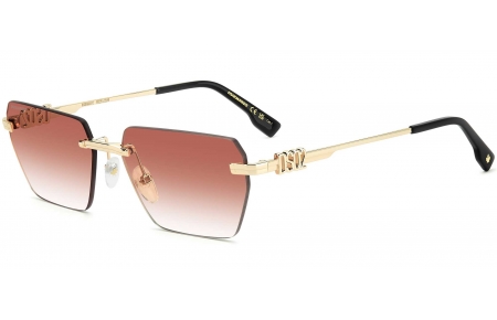Gafas de Sol - Dsquared2 - D2 0102/S - J5G (17) GOLD // ORANGE GRADIENT