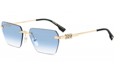 Gafas de Sol - Dsquared2 - D2 0102/S - LKS (ST) GOLD BLUE // AZURE GRADIENT