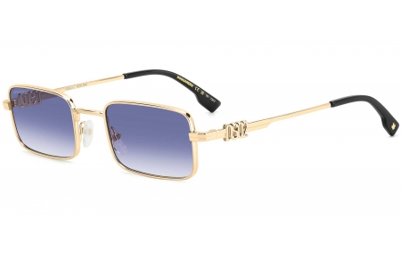 Gafas de Sol - Dsquared2 - D2 0104/S - LKS (08) GOLD BLUE // DARK BLUE GRADIENT
