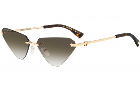 Gafas de Sol - Dsquared2 - D2 0108/S - PEF (9K) GOLD GREEN // GREEN GRADIENT