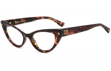 Monturas - Dsquared2 - D2 0116 - 2TM FUCHSIA HAVANA