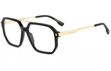 Monturas - Dsquared2 - D2 0123 - 2M2 BLACK GOLD