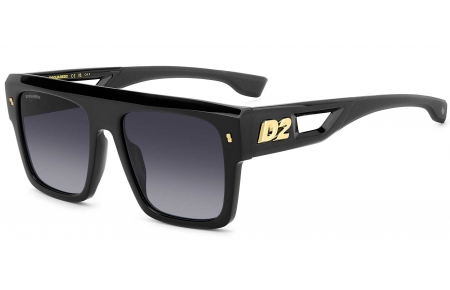Gafas de Sol - Dsquared2 - D2 0127/S - 807 (9O) BLACK // DARK GREY GRADIENT