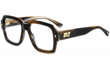 Monturas - Dsquared2 - D2 0148 - EX4 BROWN HORN