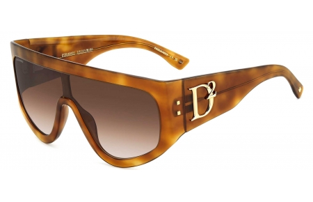 Gafas de Sol - Dsquared2 - D2 0149/S - 05L (HA) HAVANA // BROWN GRADIENT