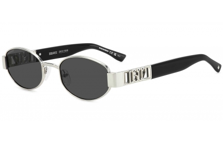 Gafas de Sol - Dsquared2 - D2 0155/S - 010 (IR) SILVER // GREY