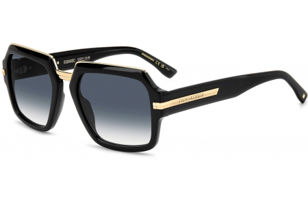 Gafas de Sol - Dsquared2 - D2 0159/S - 807 (08) BLACK // DARK BLUE GRADIENT