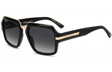 Gafas de Sol - Dsquared2 - D2 0159/S - 807 (9O) BLACK // DARK GREYE GRADIENT