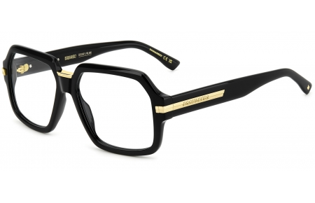 Monturas - Dsquared2 - D2 0162 - 807 BLACK